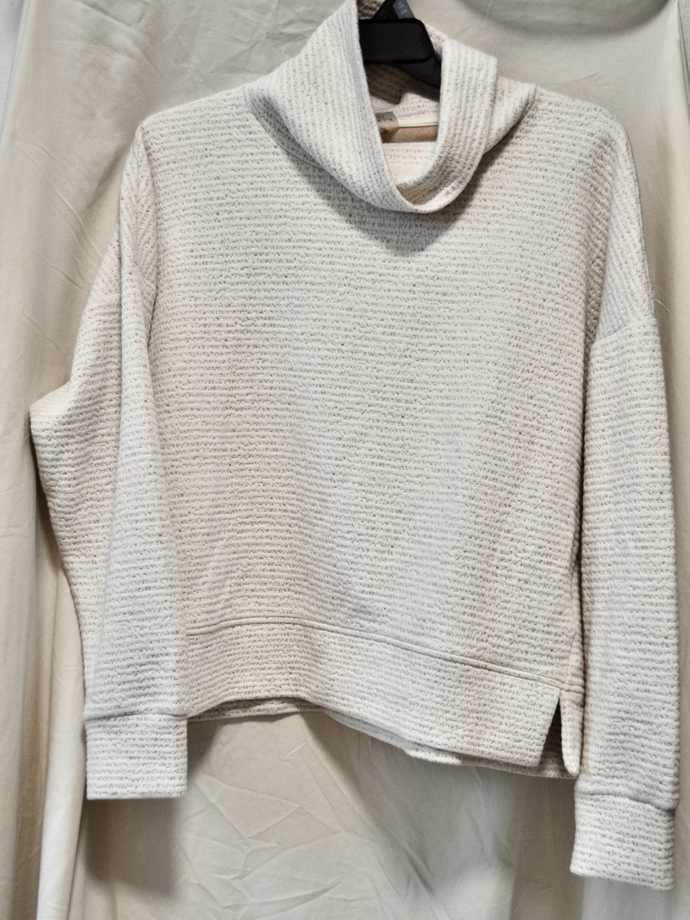 Women’s Cream Cowl Neck Sweater